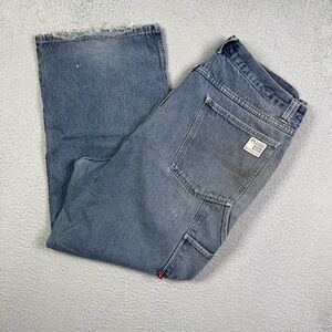 Vintage plugg baggy‎ double knee jeans